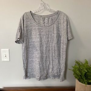 Old Navy Grey Boyfriend Tee